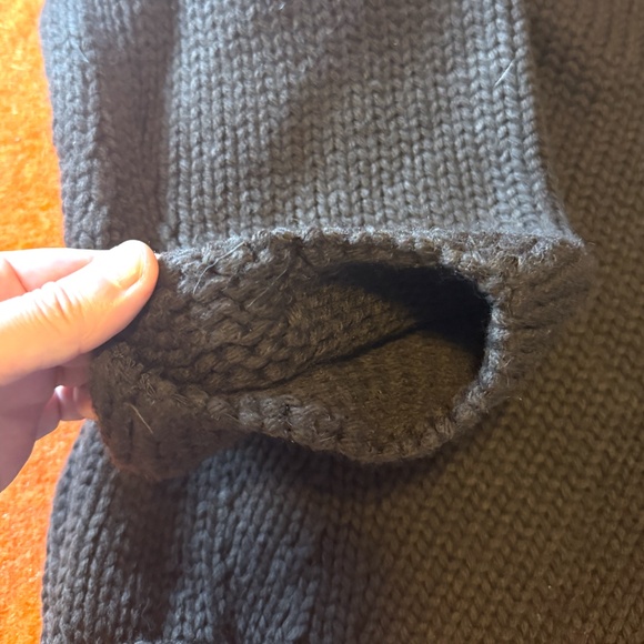 Zara chocolate brown oversized touch of wool chunky jacket made in EU NWT - Picture 4 of 13